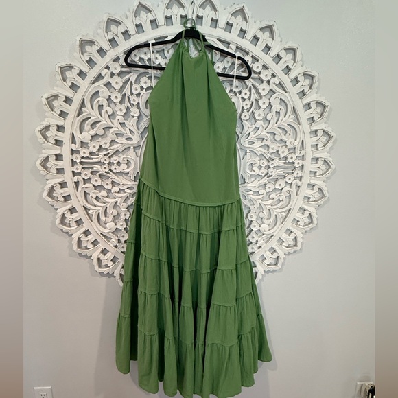 NWOT Free People Somewhere Sunny Drop Waist Maxi Dress! Size S - Picture 5 of 6